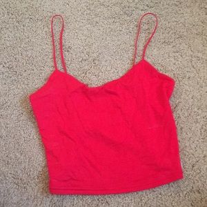 Pacsun red tank top